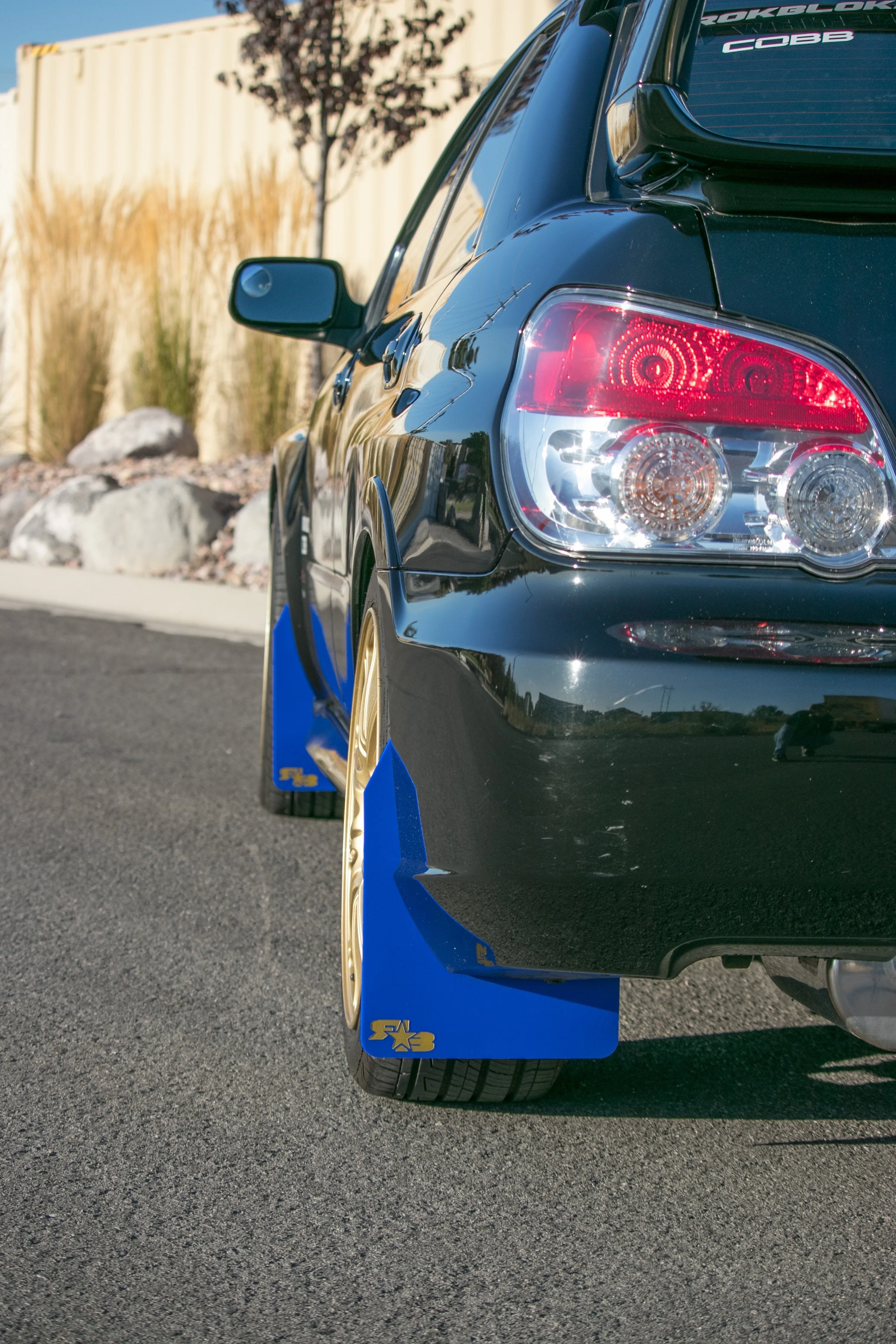 Subaru Impreza, WRX, STI 2002-2007 RokBlokz Rally Mud Flaps