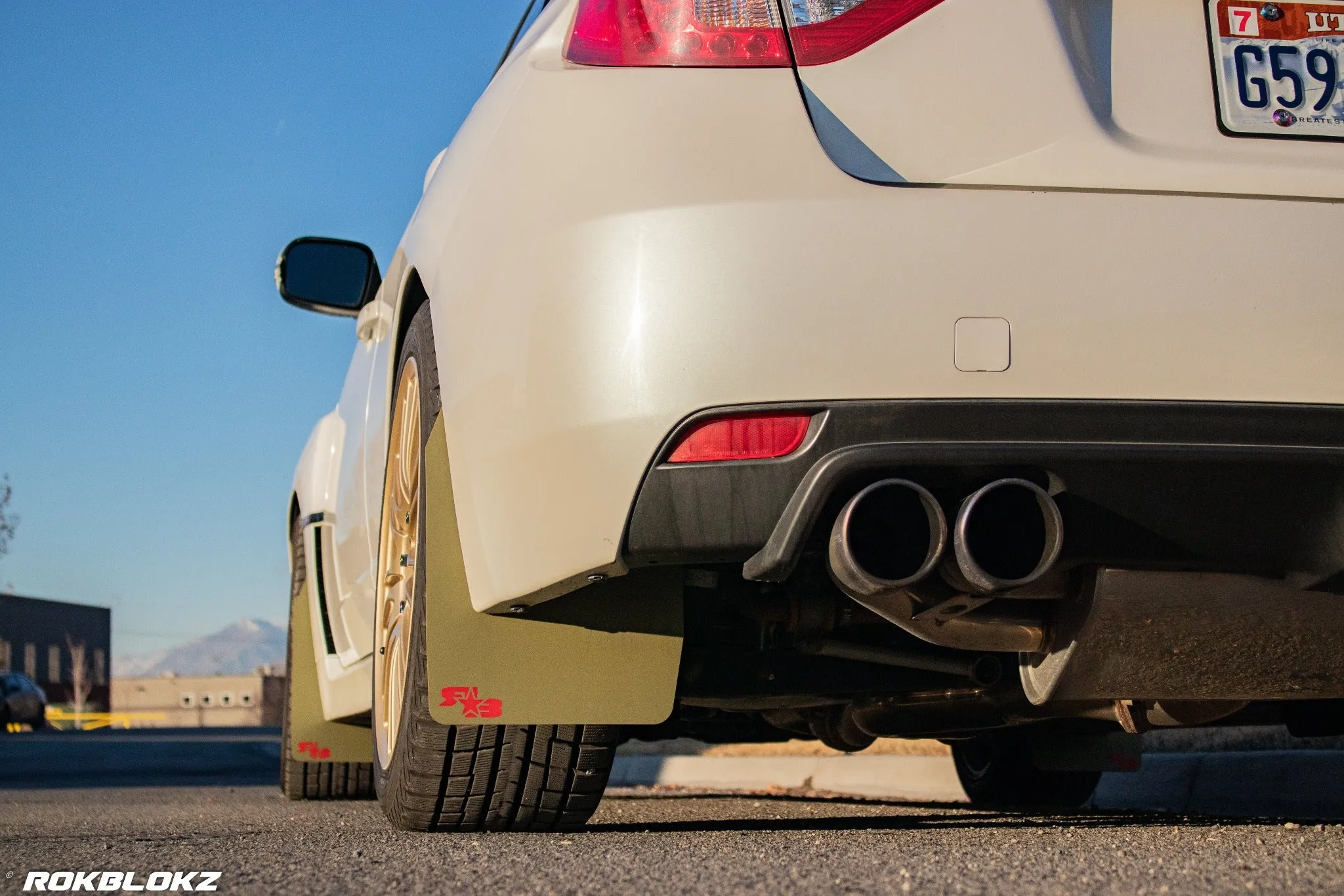 Subaru STI 5dr 08-14 & WRX 5dr 11-14 Rally Mud Flaps