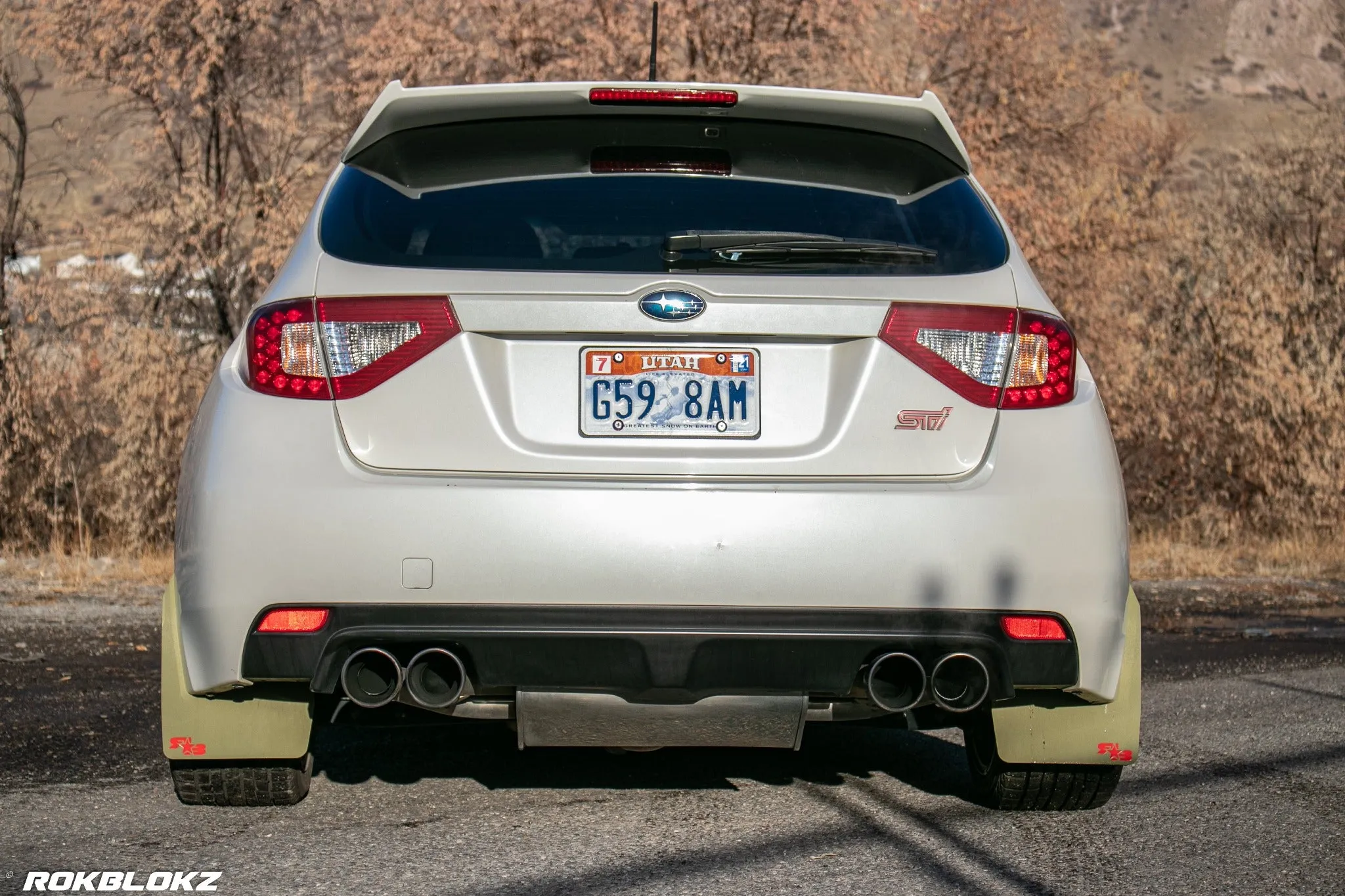Subaru STI 5dr 08-14 & WRX 5dr 11-14 Rally Mud Flaps