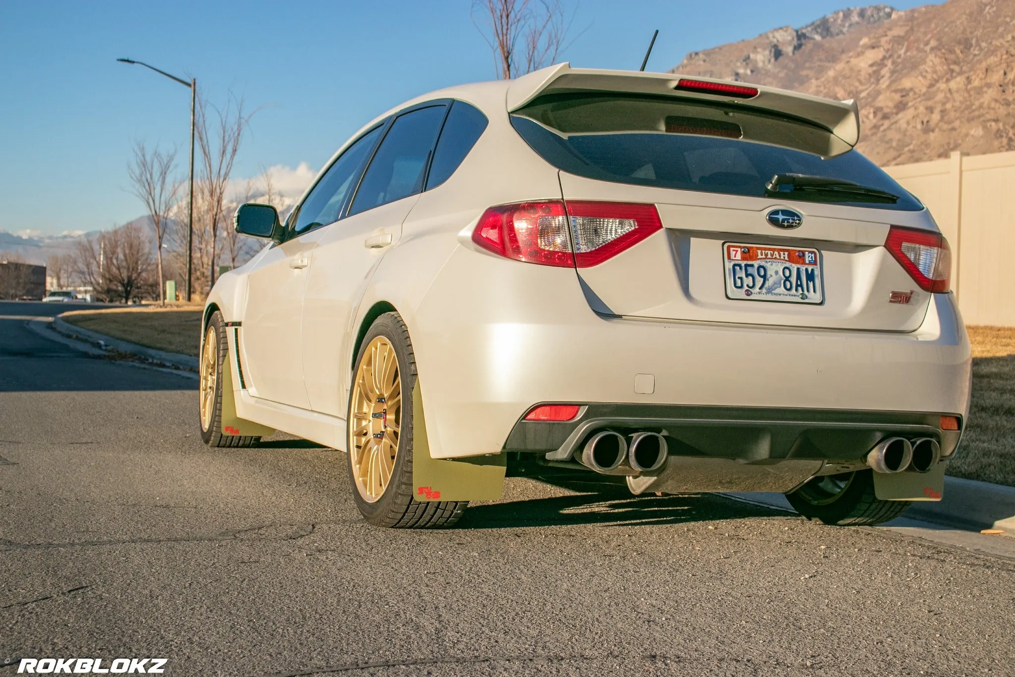 Subaru STI 5dr 08-14 & WRX 5dr 11-14 Rally Mud Flaps