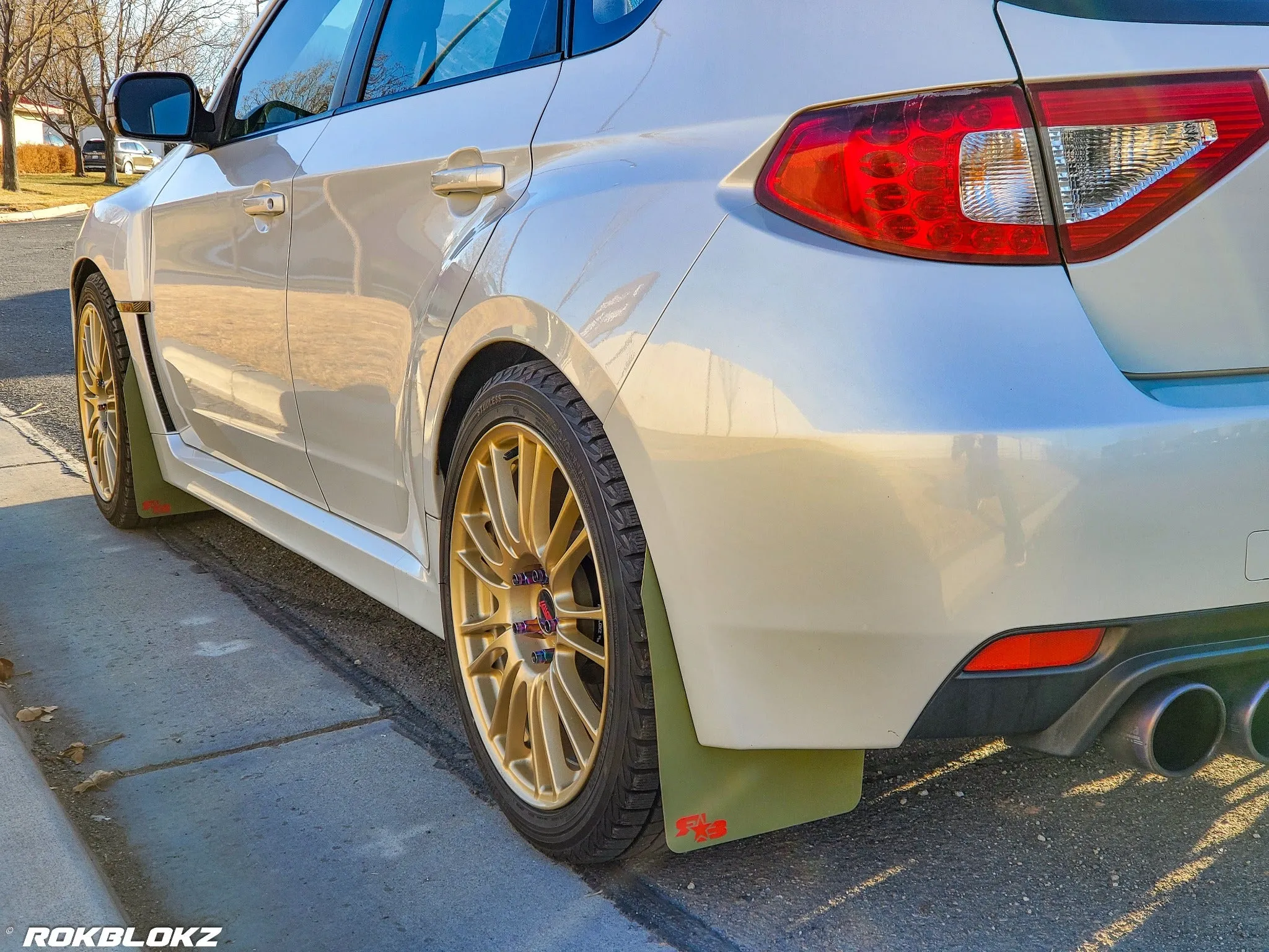 Subaru STI 5dr 08-14 & WRX 5dr 11-14 Rally Mud Flaps