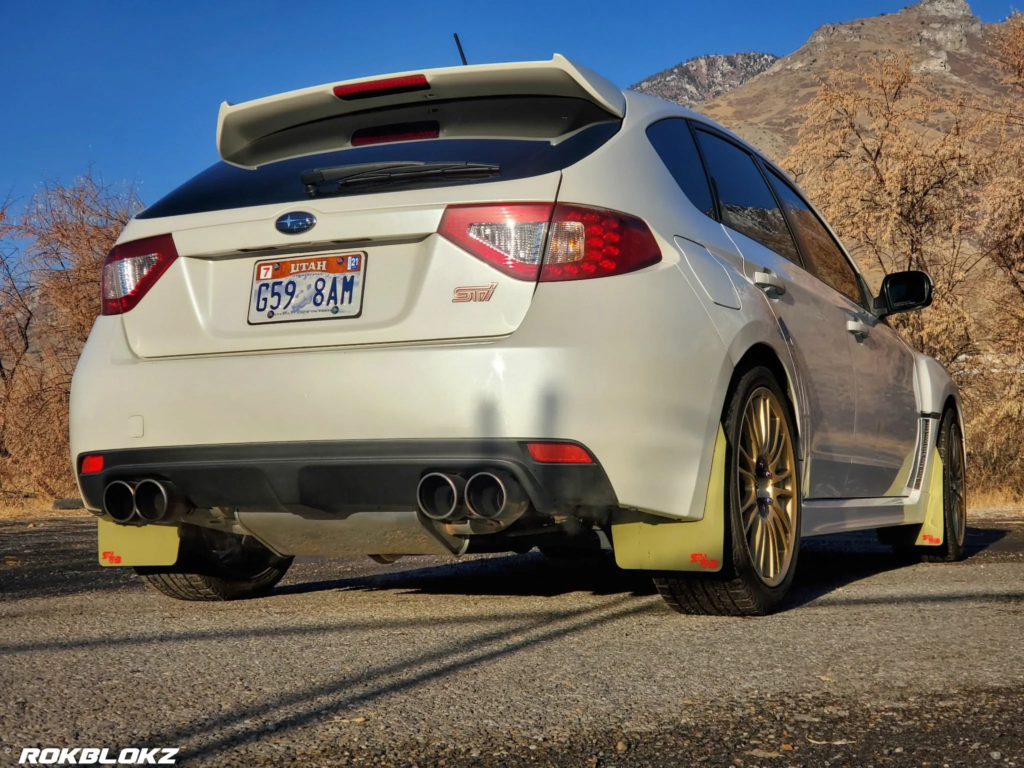Subaru STI 5dr 08-14 & WRX 5dr 11-14 Rally Mud Flaps