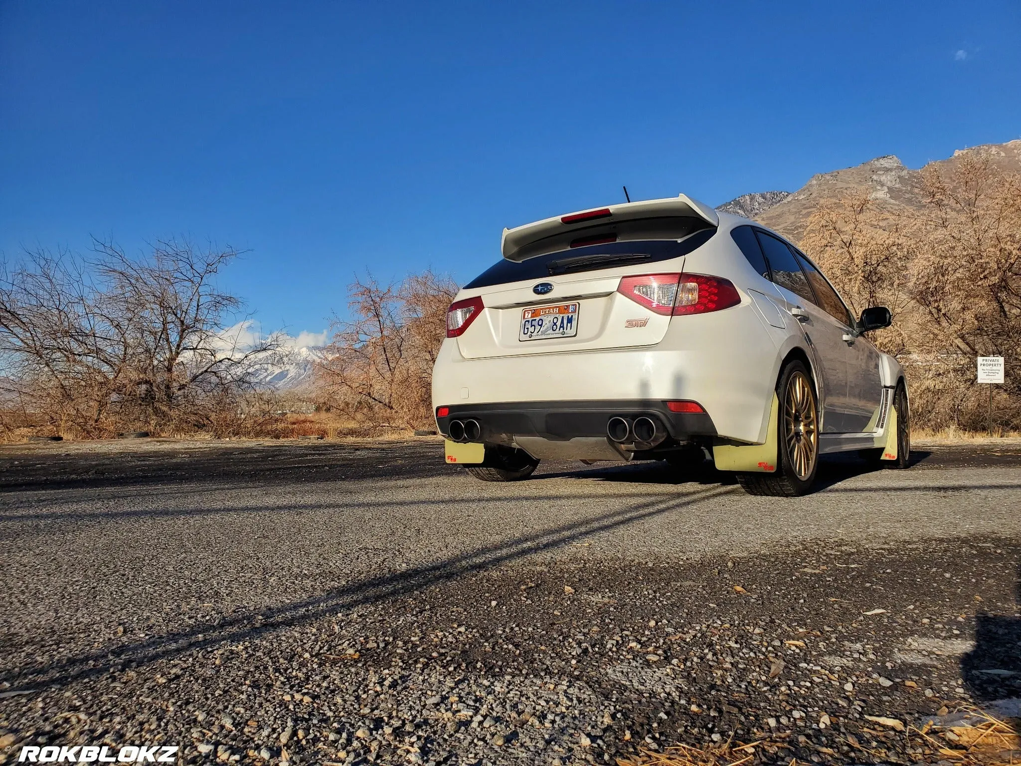 Subaru STI 5dr 08-14 & WRX 5dr 11-14 Rally Mud Flaps