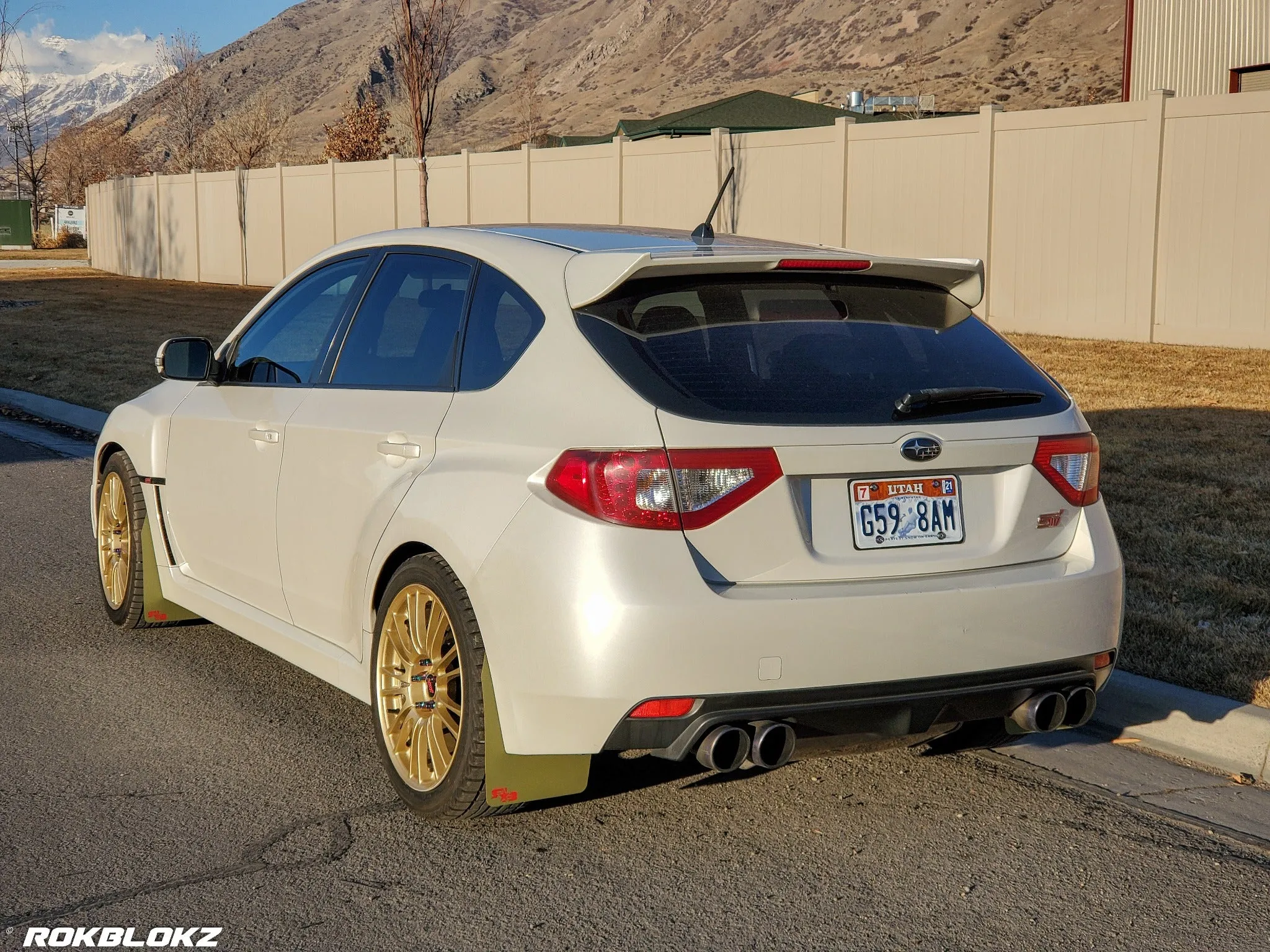 Subaru STI 5dr 08-14 & WRX 5dr 11-14 Rally Mud Flaps
