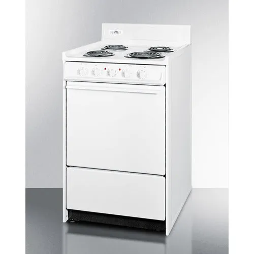 Summit 20" Wide Electric Coil Top Range - WEM110