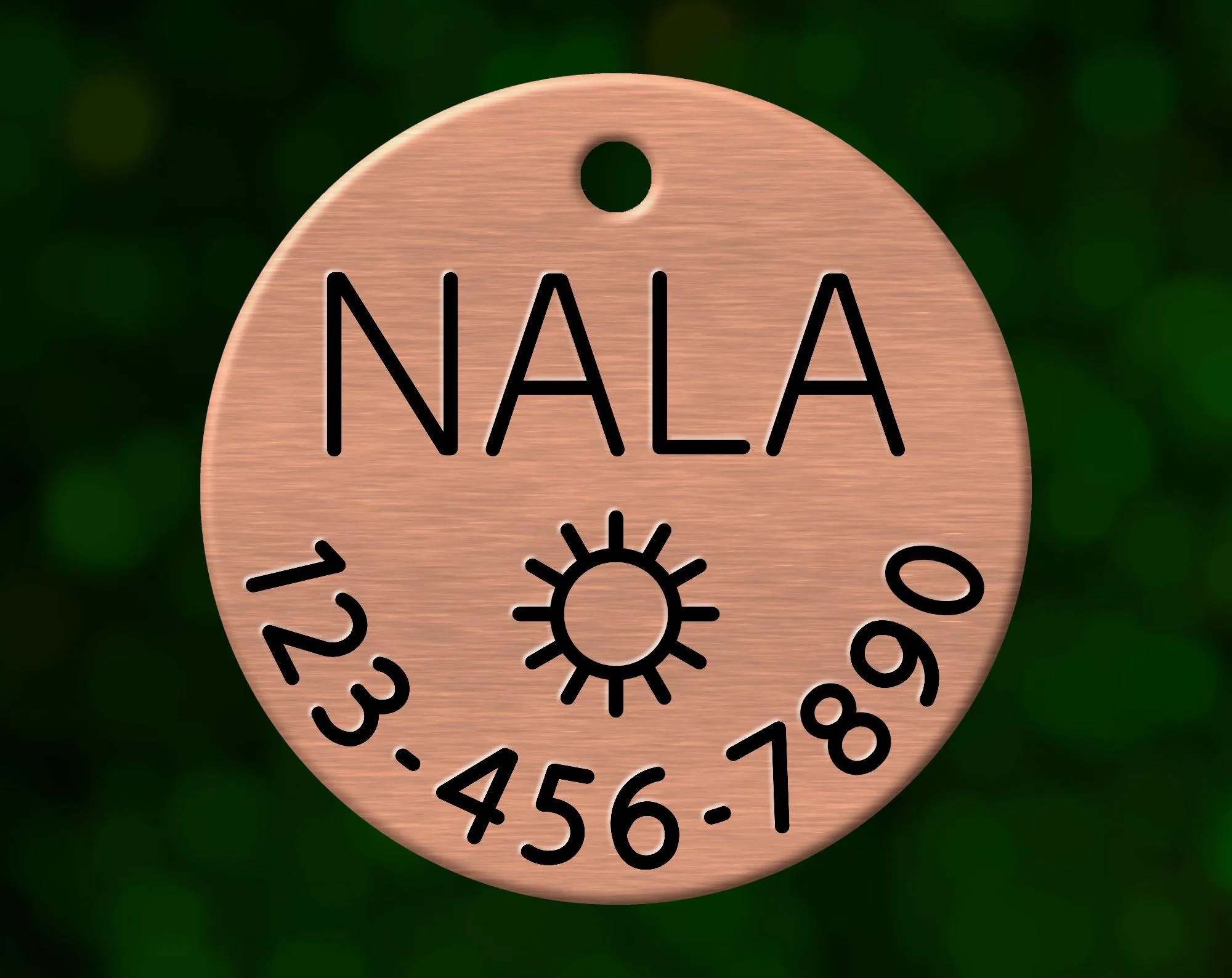 Sun Dog Tag