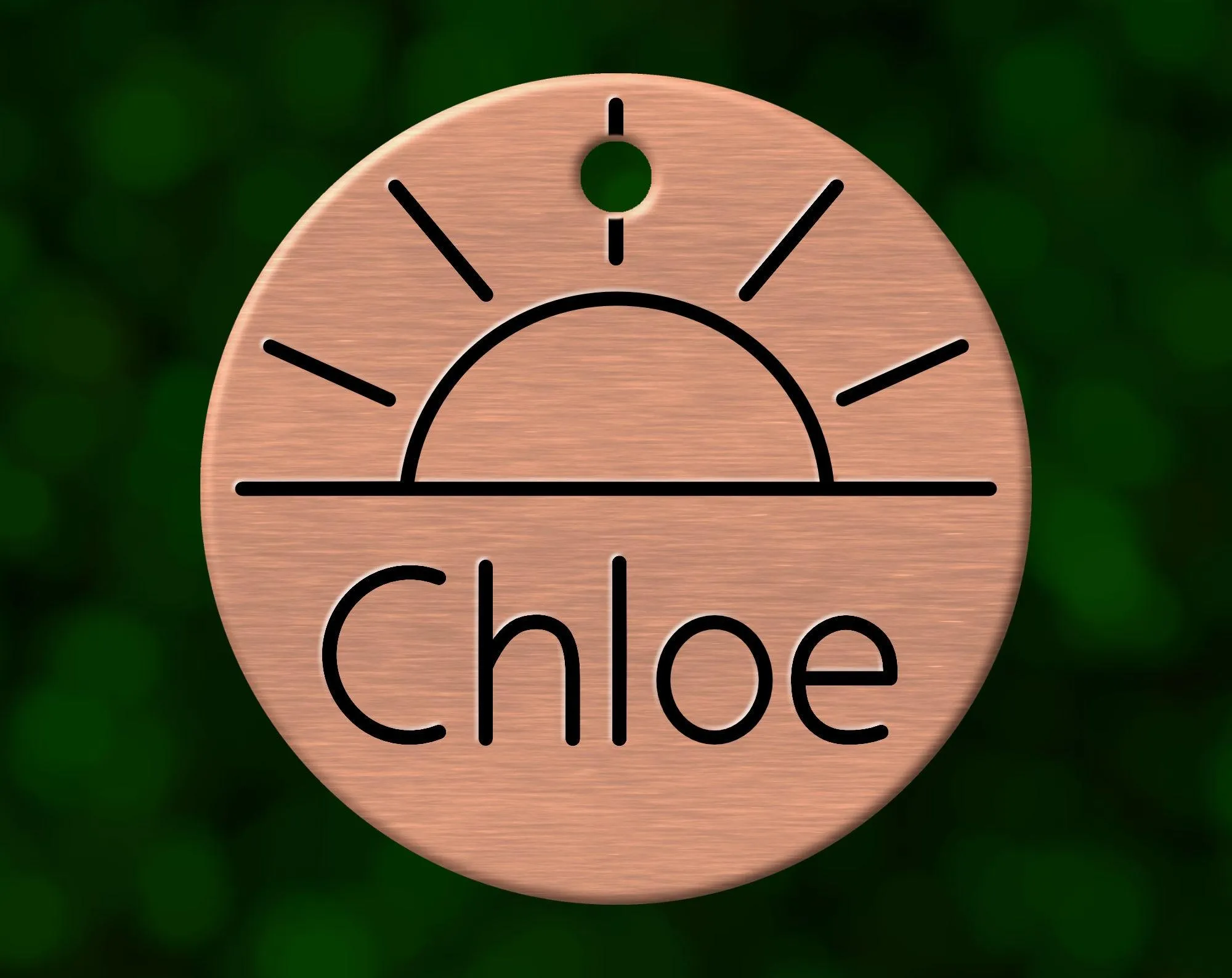 Sunny Dog Tag