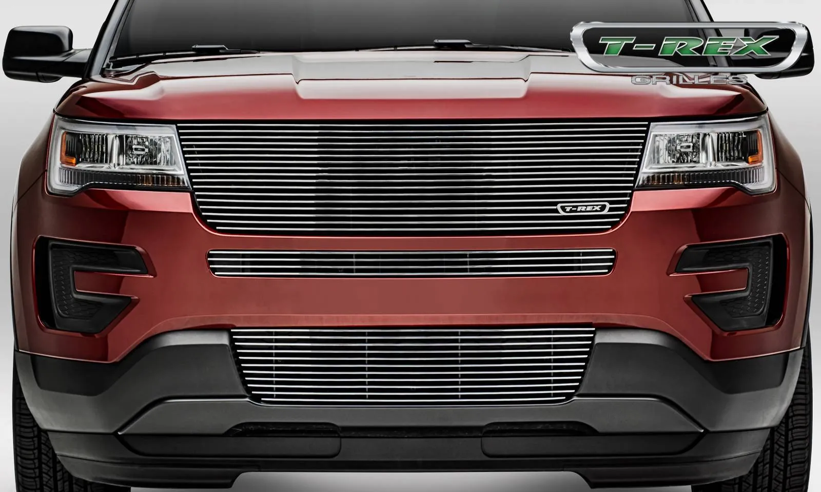 T-REX Laser Billet Series, Grilles - Polished - 2016-2017 Explorer