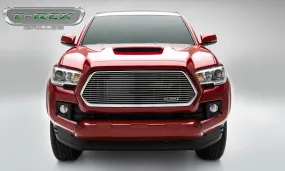 T-REX Laser Billet Series, Insert Grilles - Polished - Requires Drilling or Cutting - 2016-2017 Tacoma