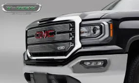T-REX Laser Billet Series, Overlay Grilles - Polished - 2016-2018 GMC 1500