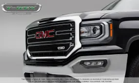 T-REX Laser Billet Series, Overlay Grilles - Powdercoat - 2016-2018 GMC 1500