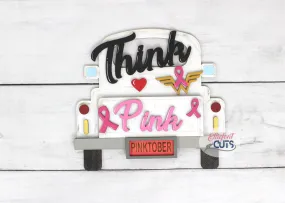 Think Pink DIY Wood Truck Kit