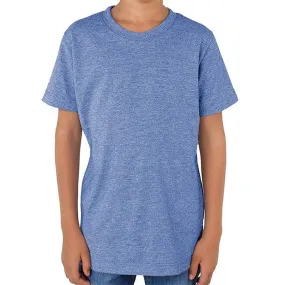 Toddler Triblend Track T-Shirt (Athletic Blue)