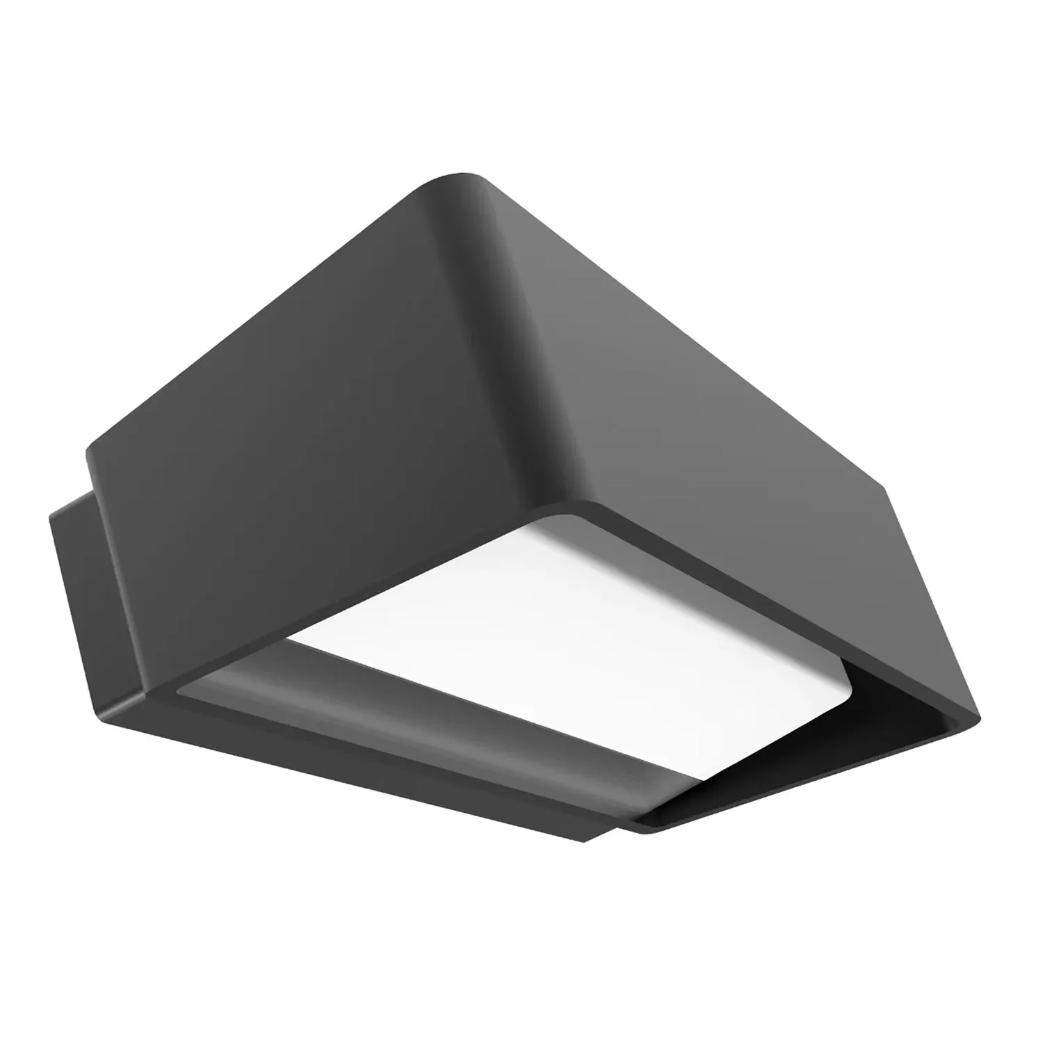 TOPATRI Outdoor Surface Mounted LED Up/Down Wall Light CCT 13w Dark Grey