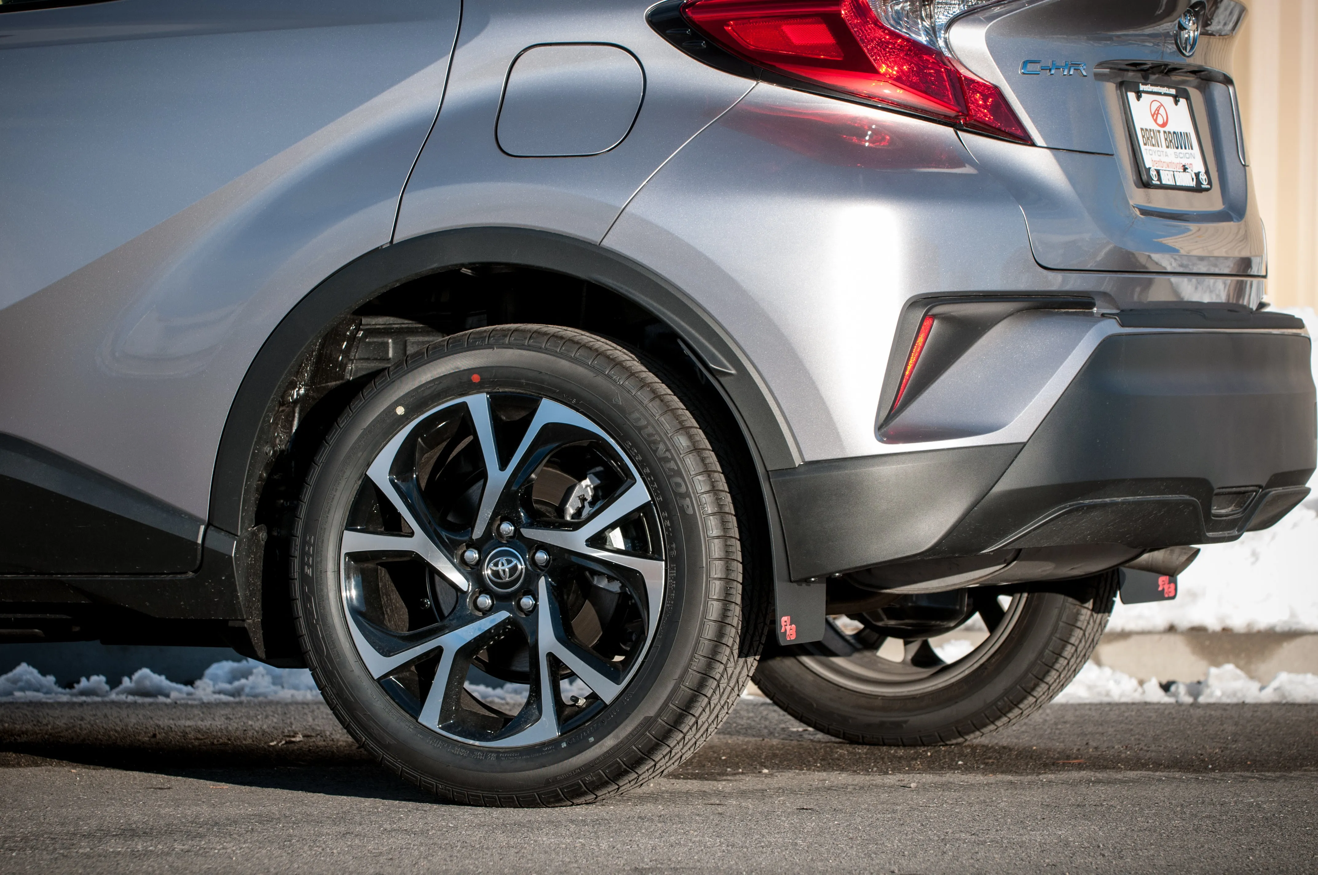 Toyota C-HR 2017  Rally Mud Flaps