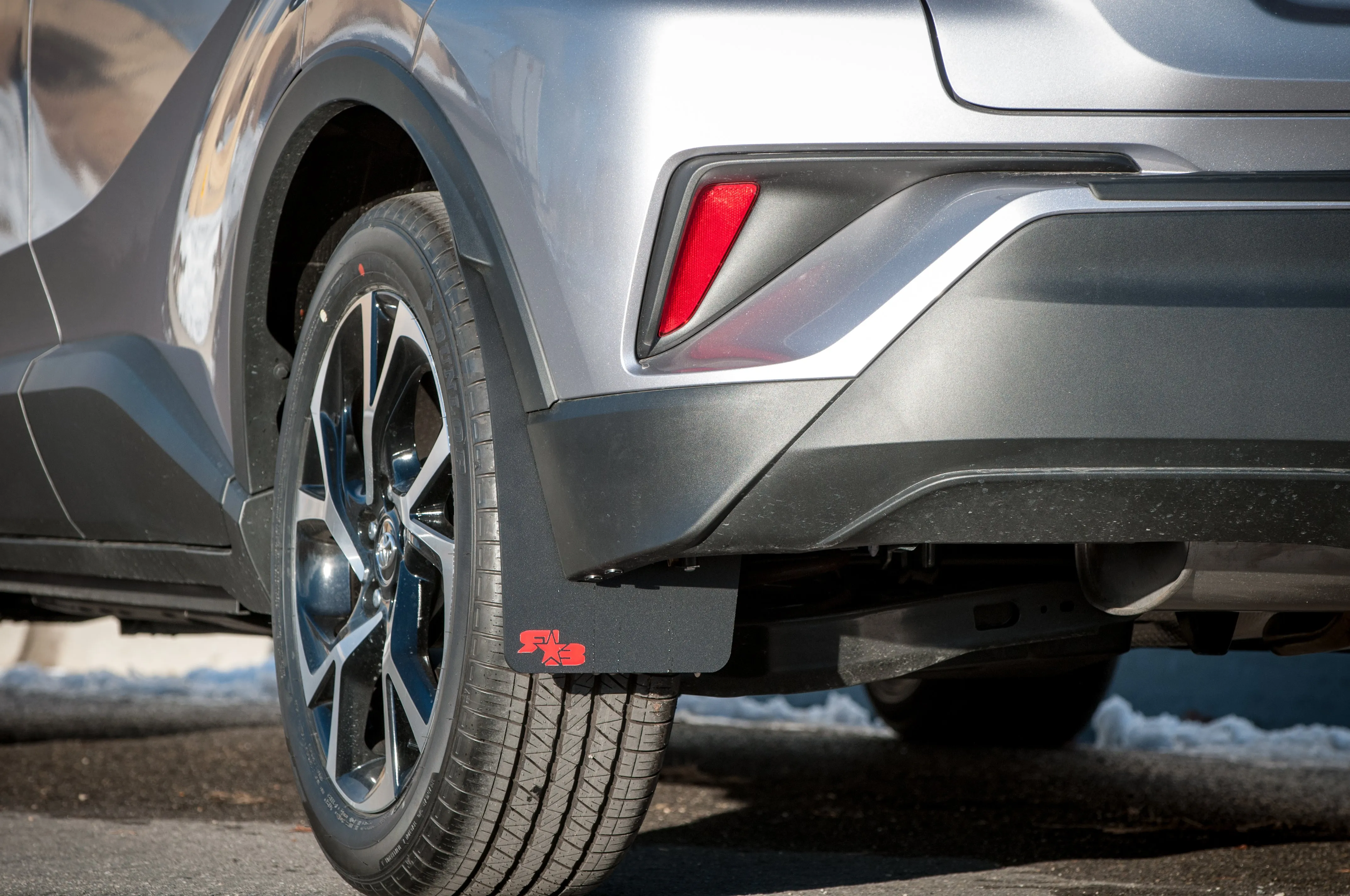 Toyota C-HR 2017  Rally Mud Flaps