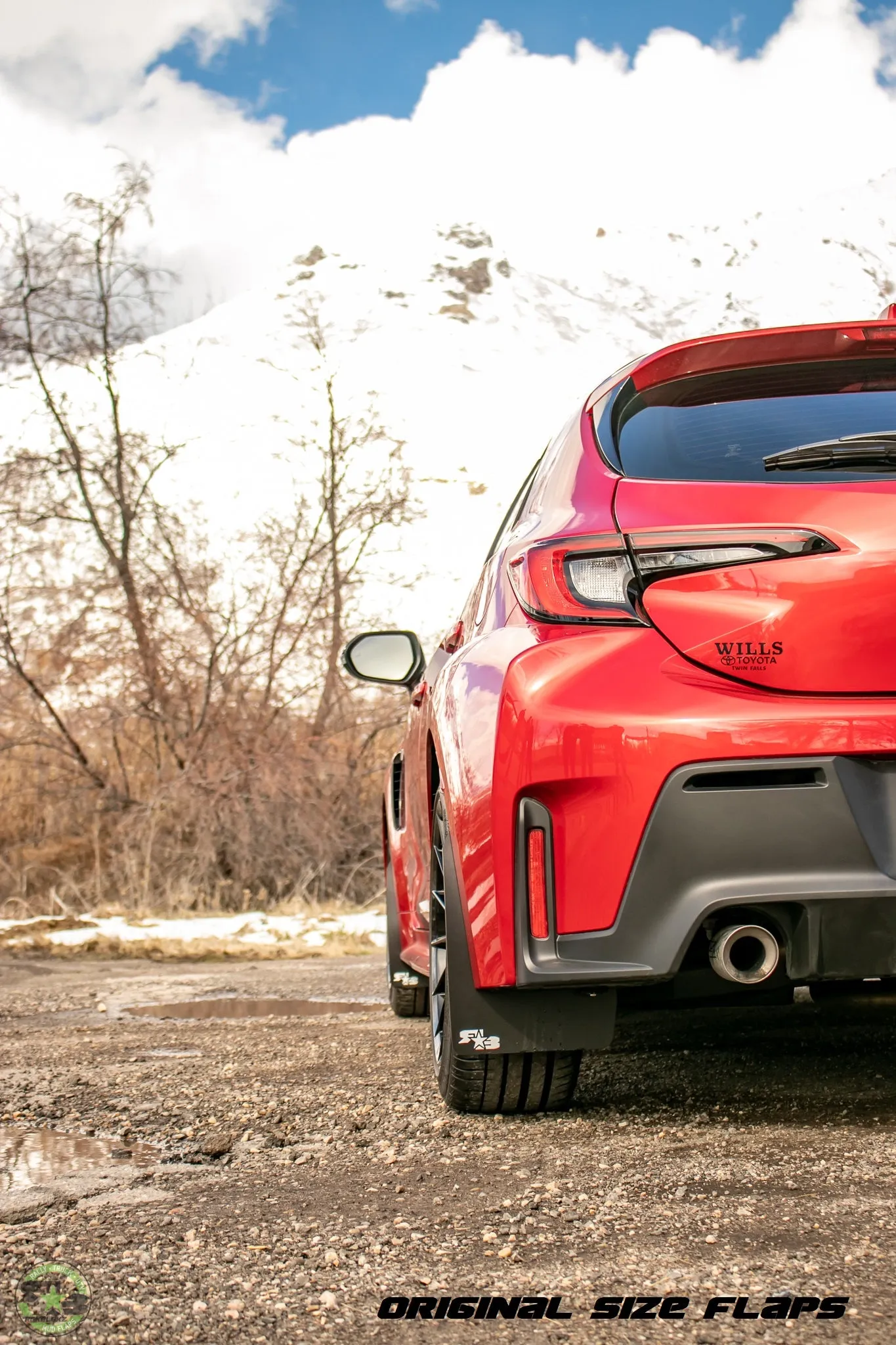 Toyota GR Corolla 2023  Rally Mud Flaps