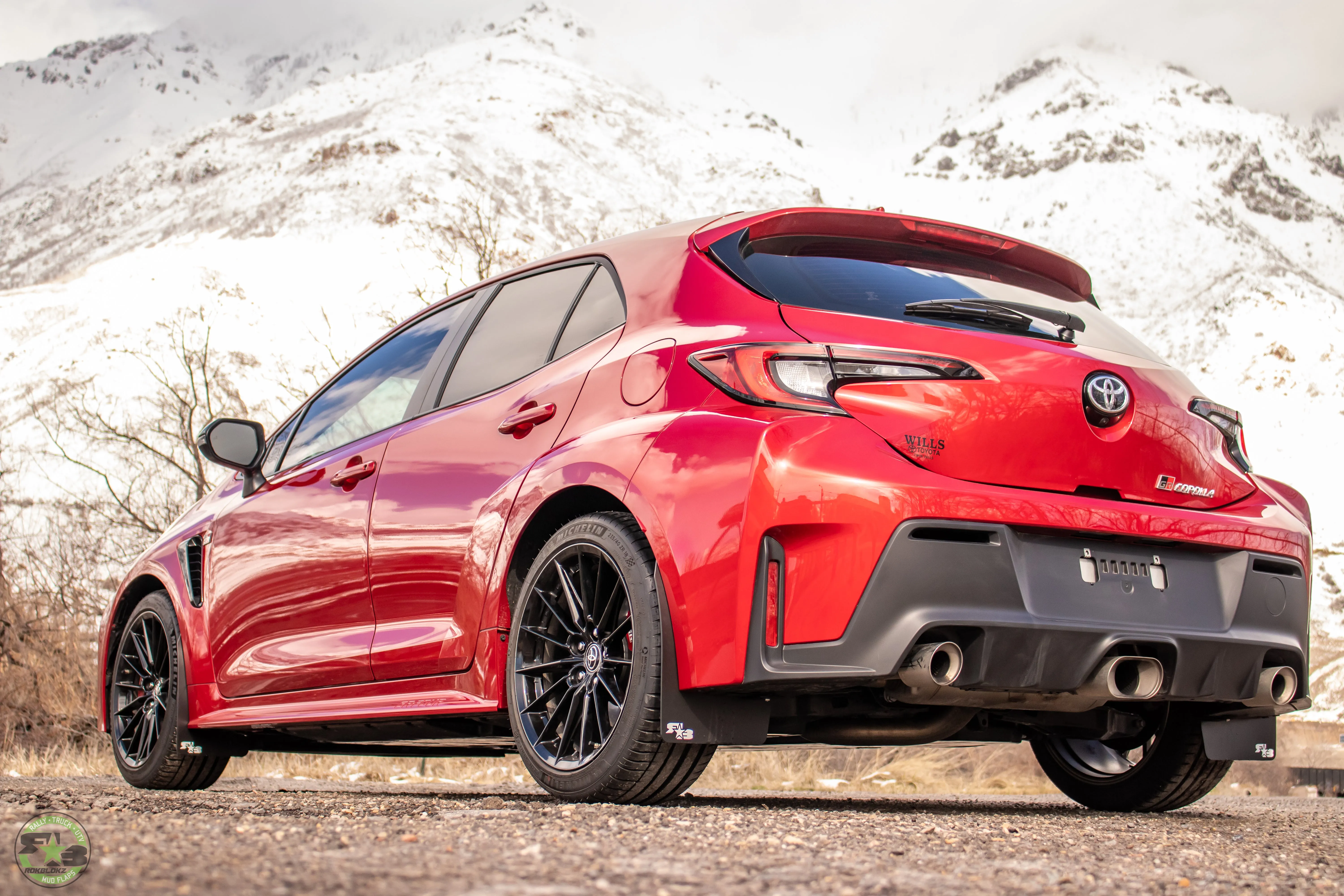 Toyota GR Corolla 2023  Rally Mud Flaps