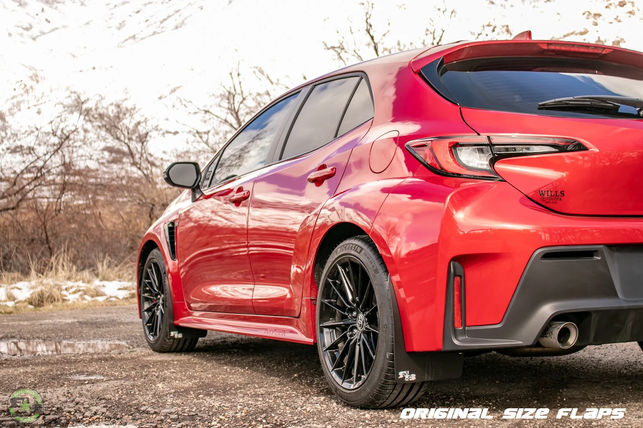 Toyota GR Corolla 2023  Rally Mud Flaps