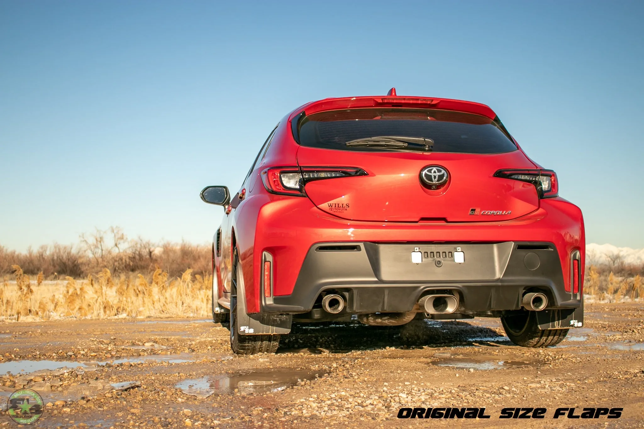 Toyota GR Corolla 2023  Rally Mud Flaps