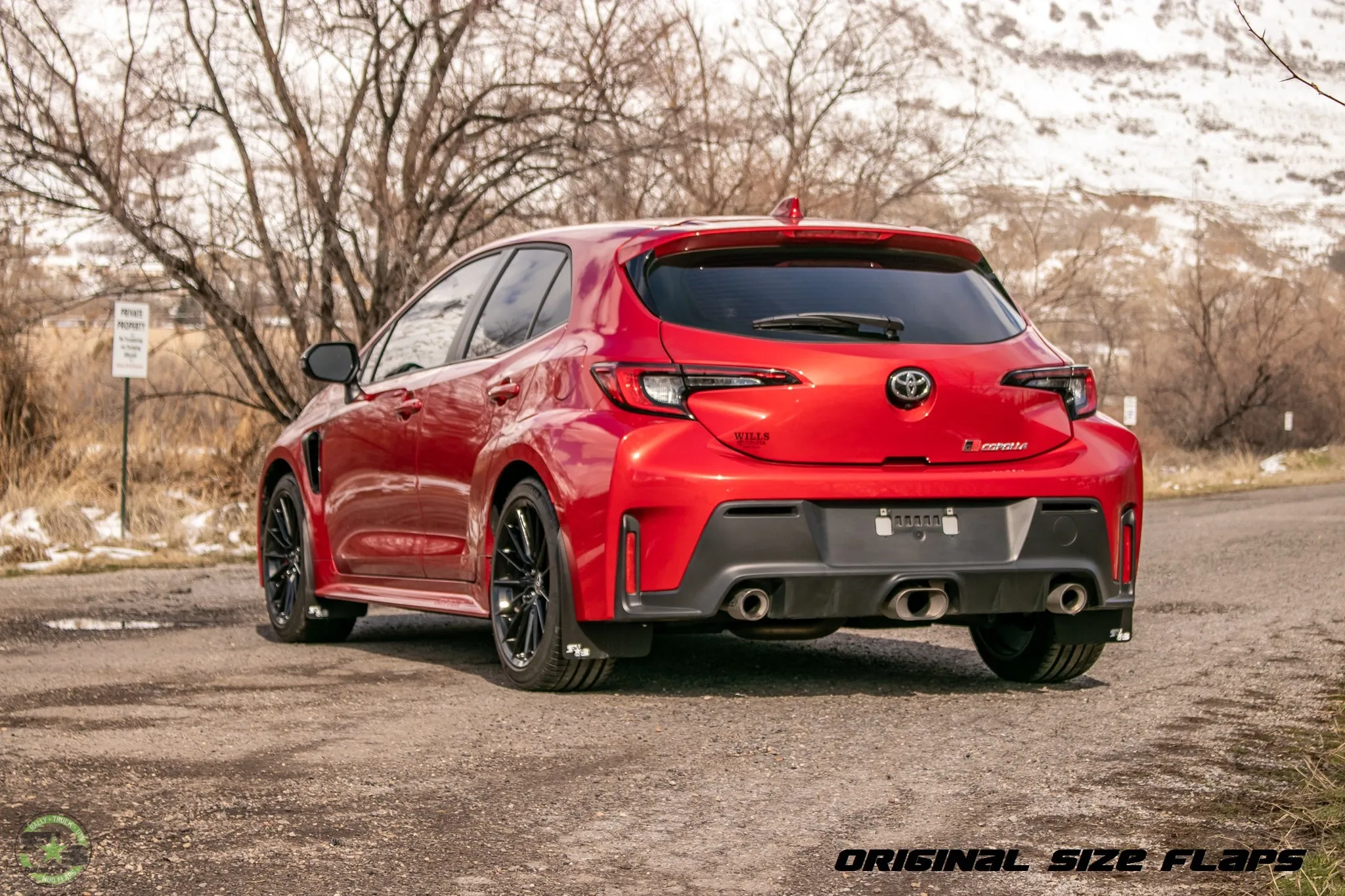 Toyota GR Corolla 2023  Rally Mud Flaps