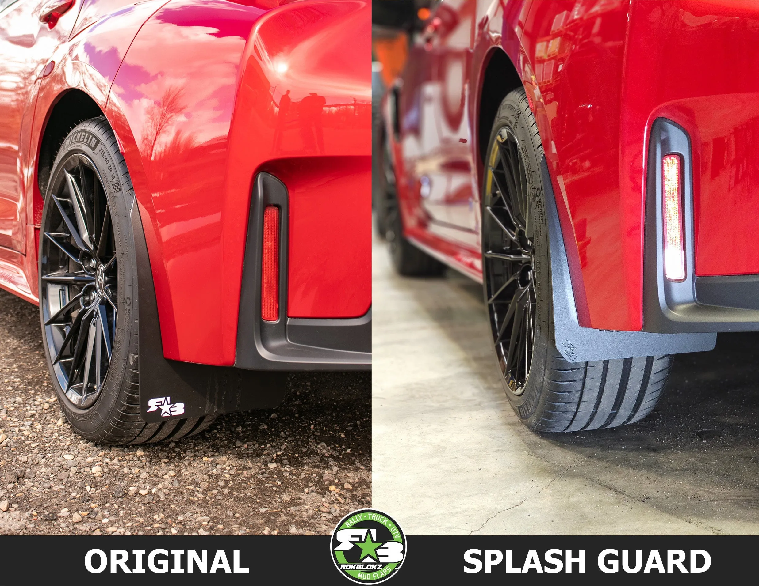 Toyota GR Corolla 2023  Splash Guards