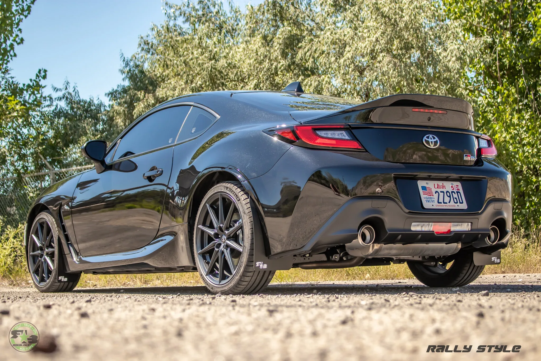 Toyota GR86 2022  Rally Mud Flaps