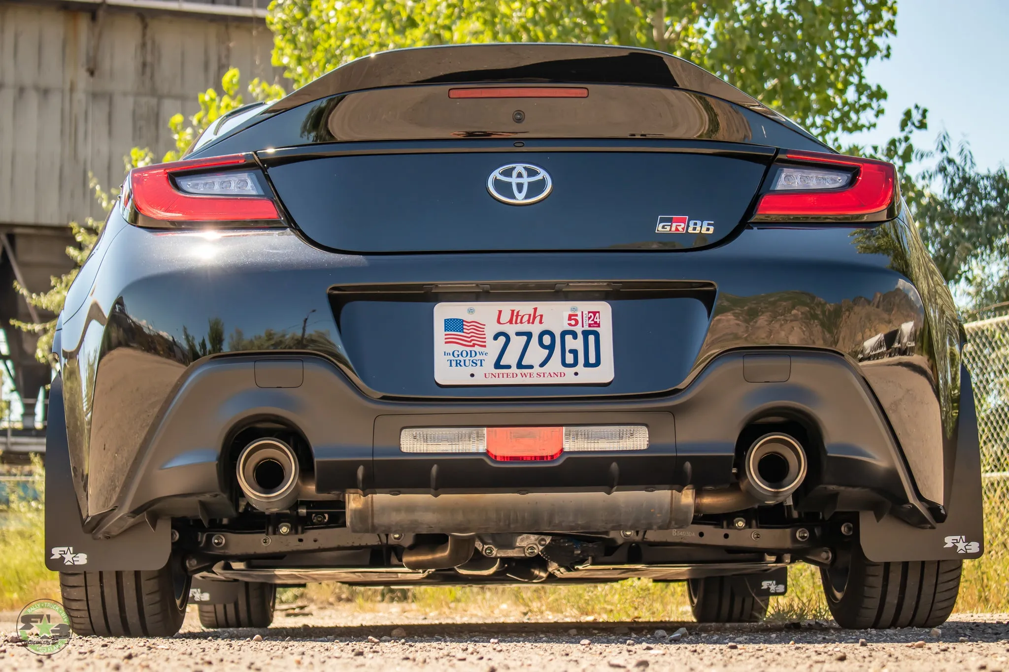 Toyota GR86 2022  Rally Mud Flaps