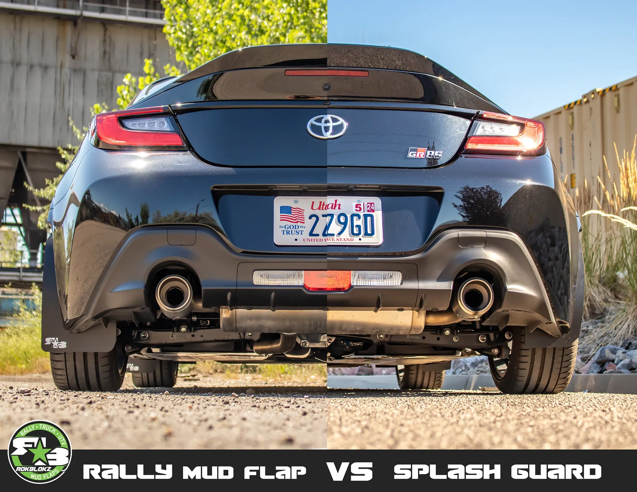 Toyota GR86 2022  Rally Mud Flaps