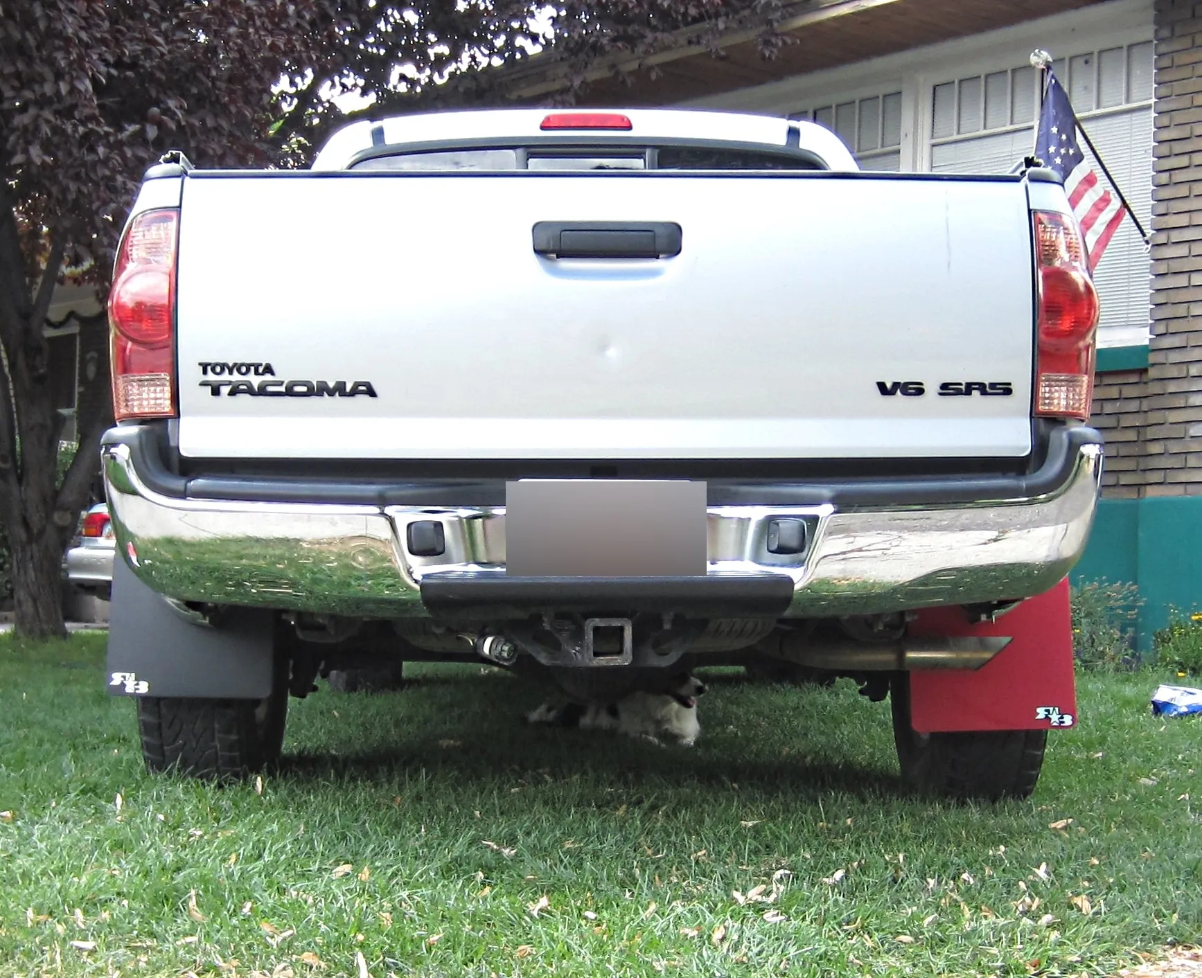 Toyota Tacoma (2nd Gen) 2005-2015 Mud Flaps for Over-Sized Tires