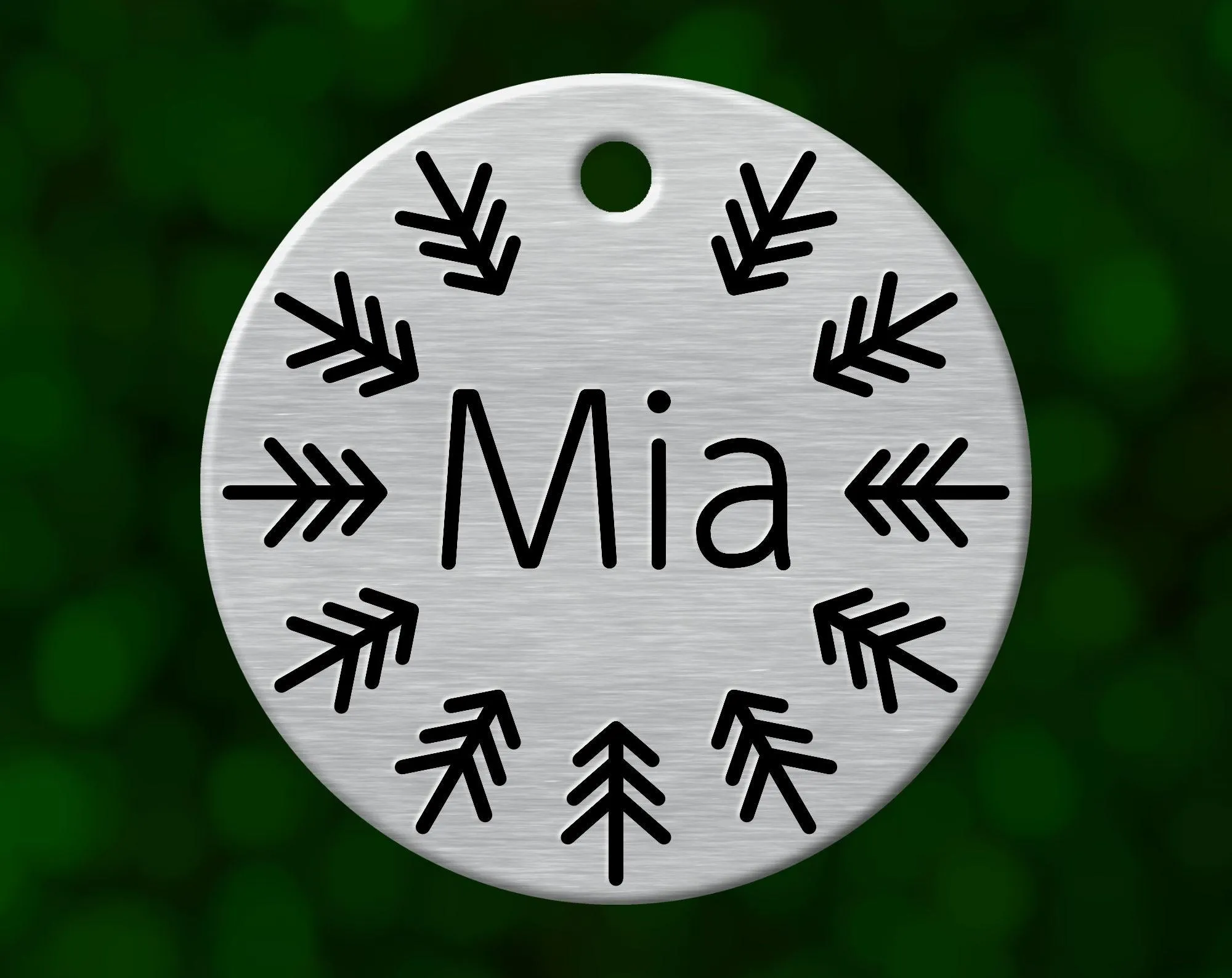 Tree Canopy Dog Tag
