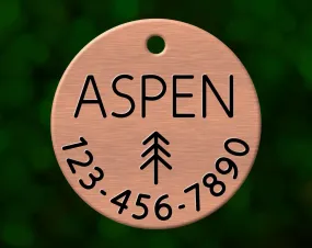 Tree Dog Tag