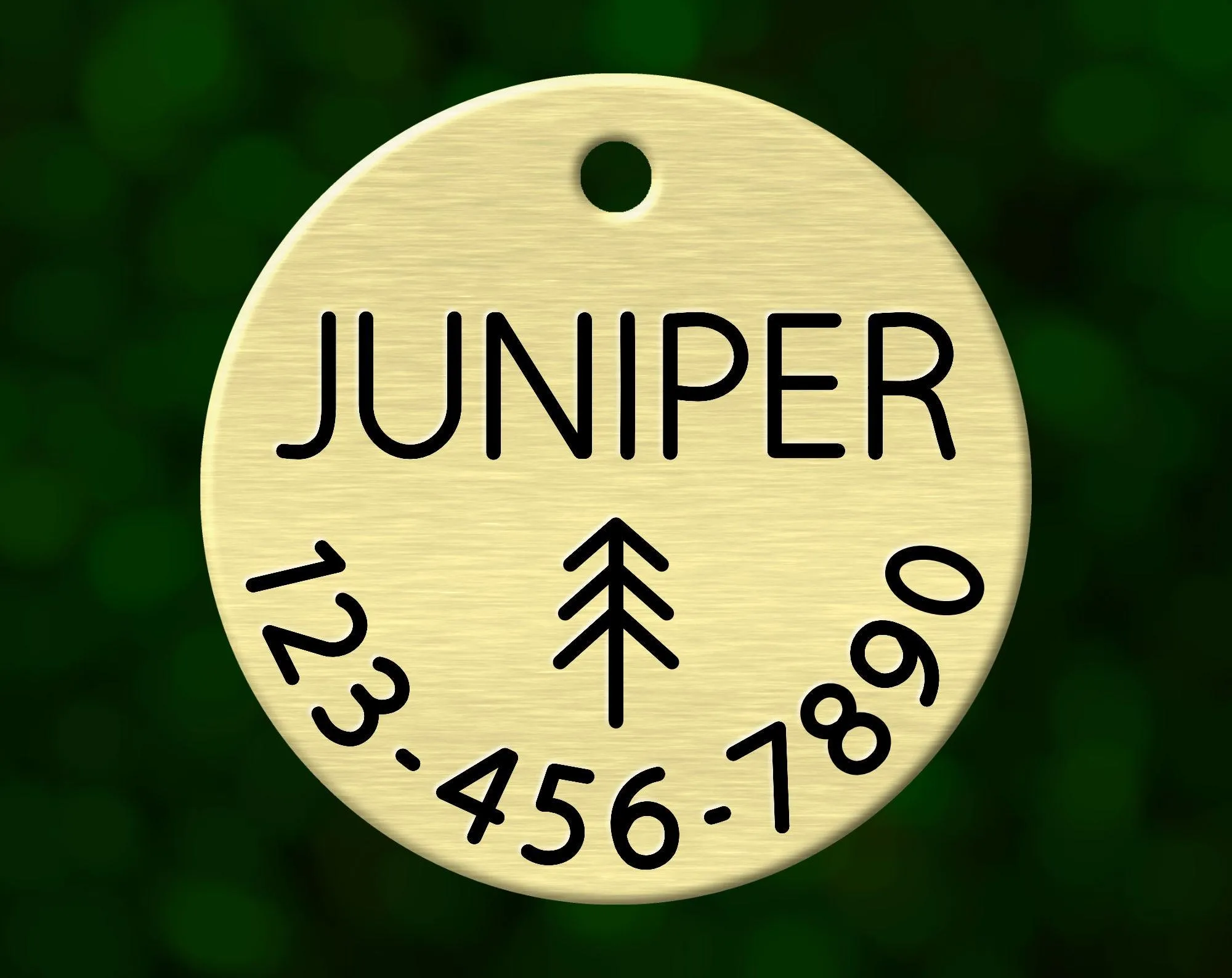 Tree Dog Tag