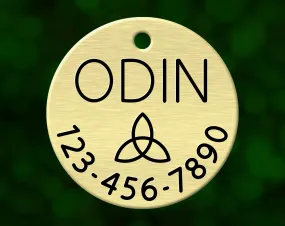 Trinity Knot Dog Tag