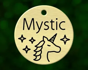 Unicorn Dog Tag
