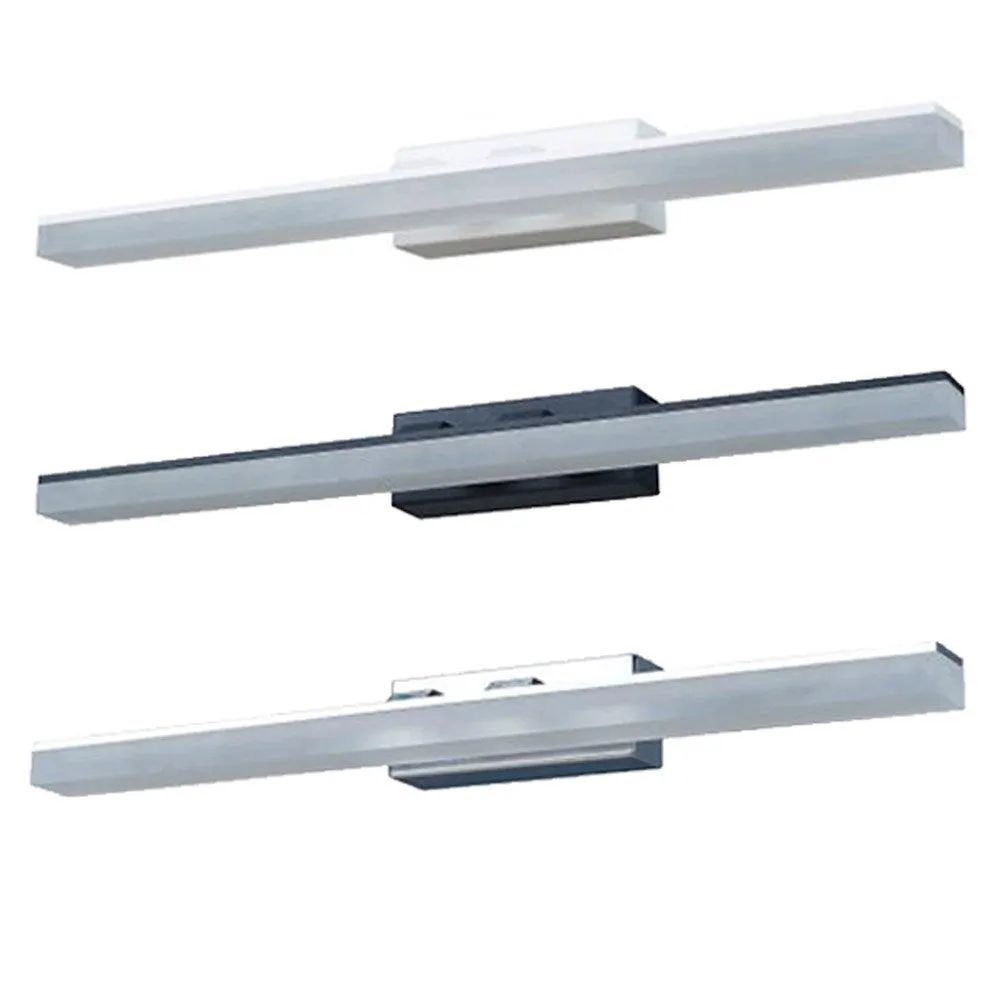 Vanitas LED Vanity Light CCT Large 16w White, Black, Chrome
