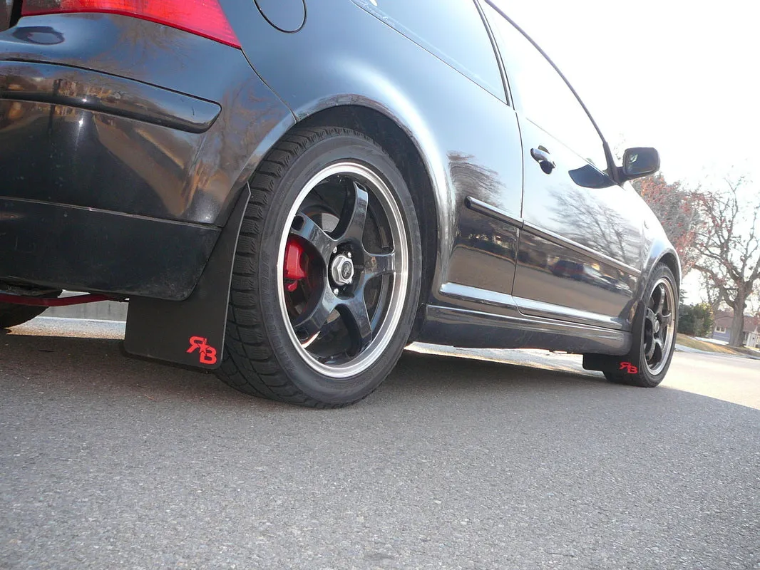 Volkswagen MK4, GOLF, GTI, R32 VW Rally Mud Flaps 1999-2004