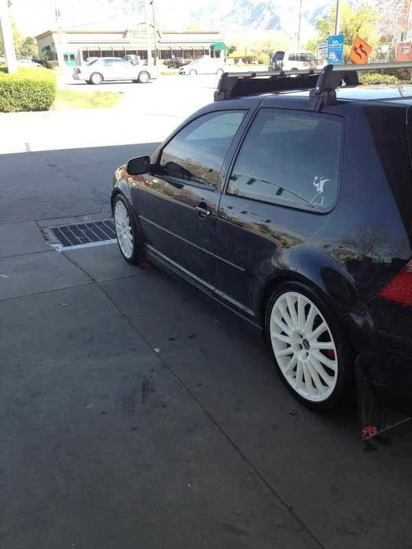 Volkswagen MK4, GOLF, GTI, R32 VW Rally Mud Flaps 1999-2004