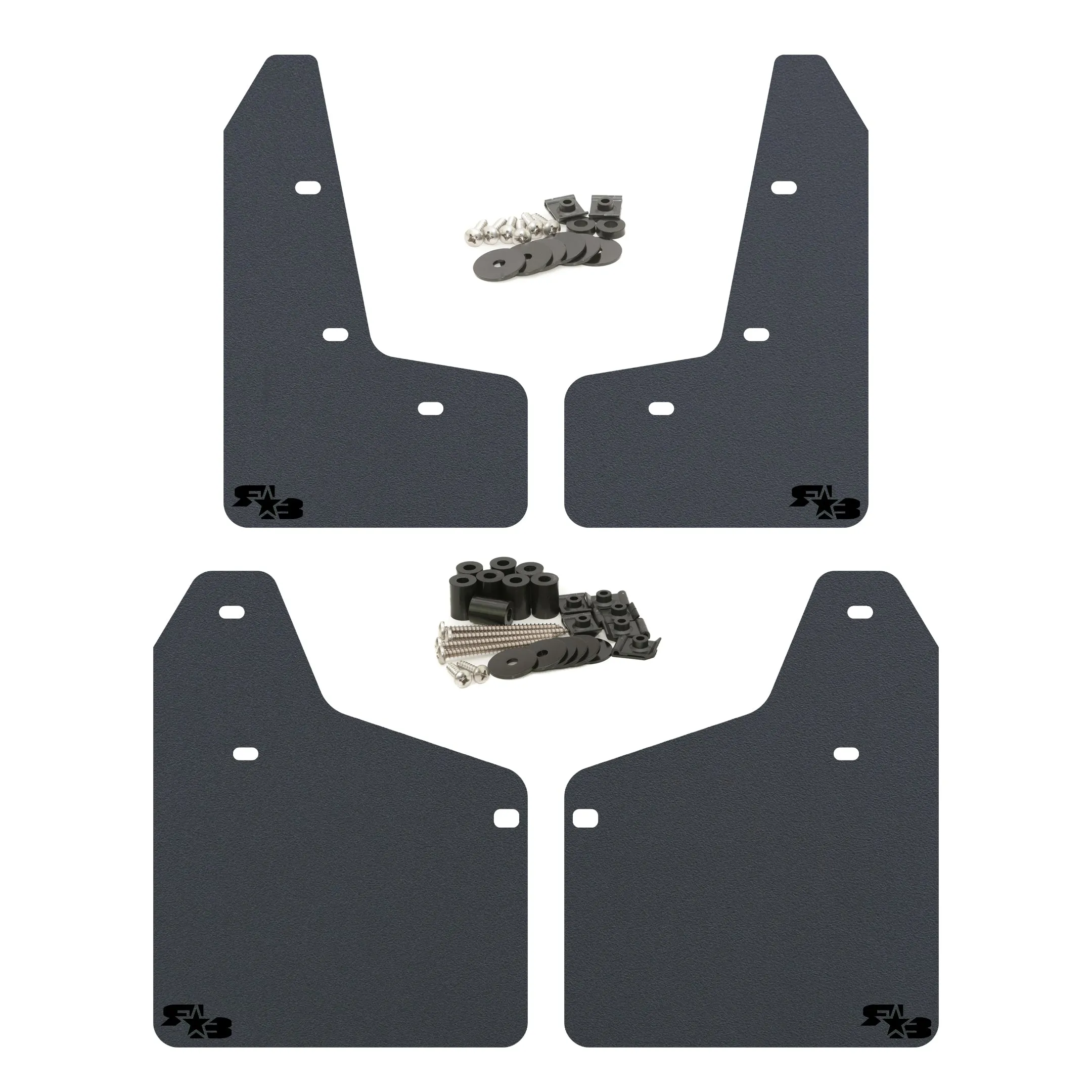 Volkswagen MK6 GOLF, GTI, 2010-2014 VW Rally Mud Flaps