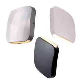 Vox Outdoor LED Up/Down Wall Light S/M Square (Black/White/Polished Aluminium)