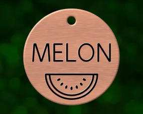 Watermelon Dog Tag