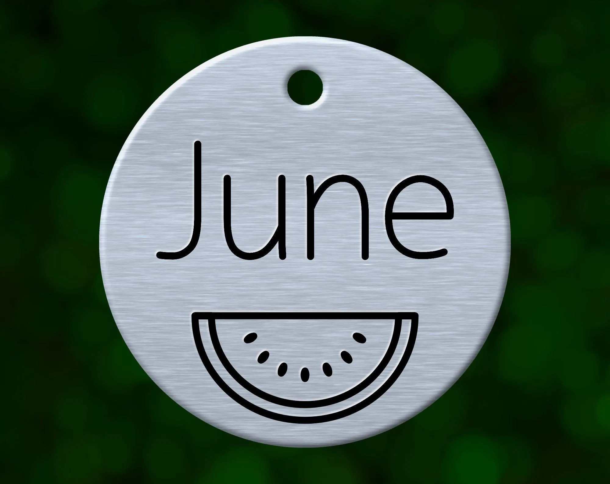 Watermelon Dog Tag