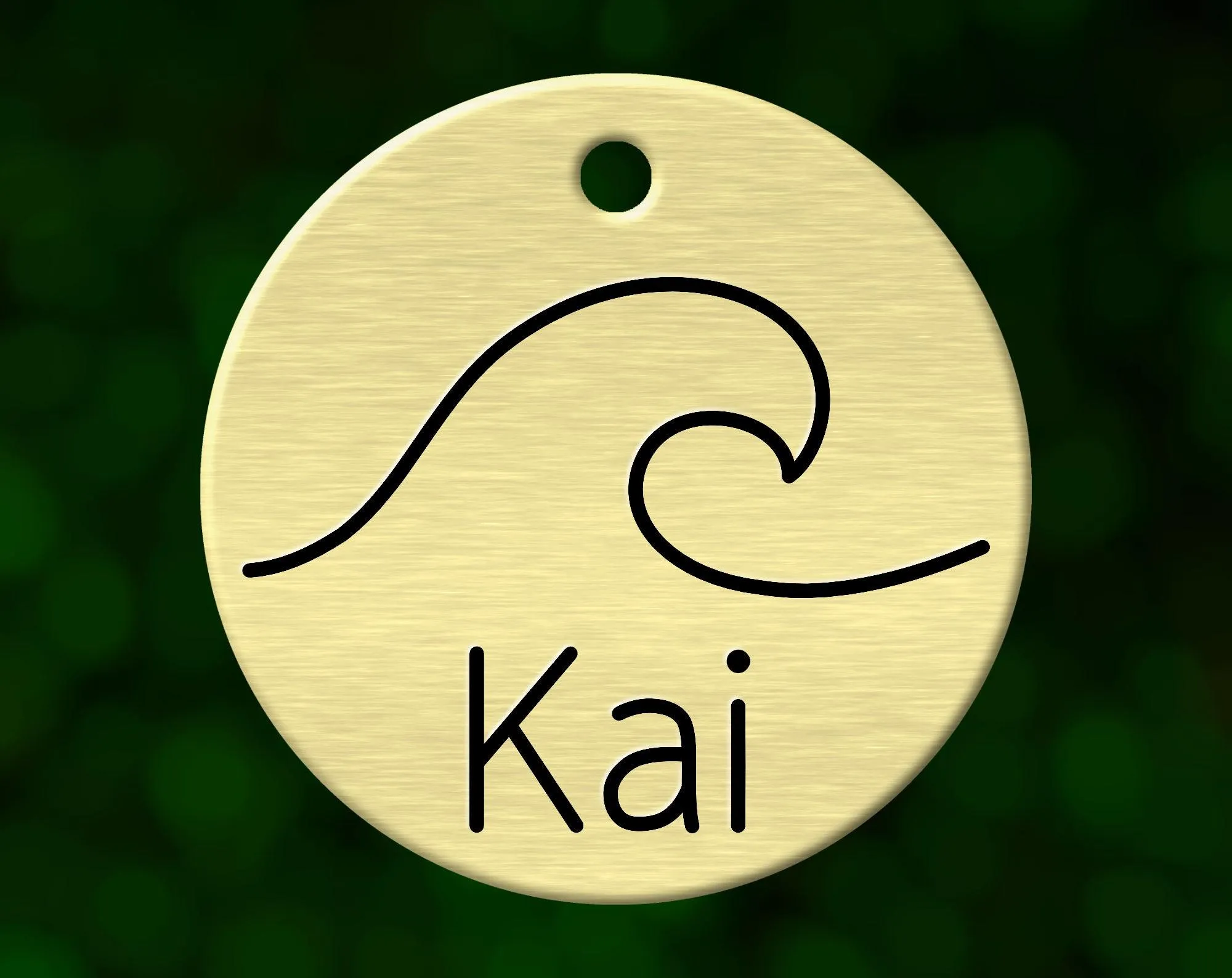 Wave Dog Tag