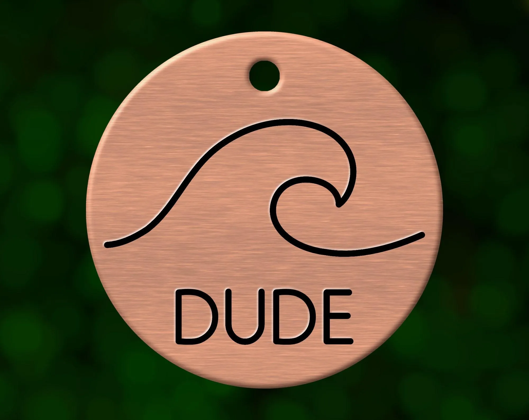 Wave Dog Tag