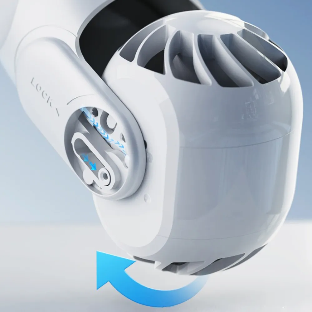 Wearable Rechargeable Summer Travel Neck Cooling Fan
