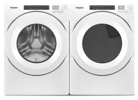 Whirlpool 5.0 Cu. Ft. Front-Load Washer and 7.4 Cu. Ft. Electric Dryer - White
