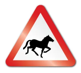 Wild horses symbol (Self Adhesive)