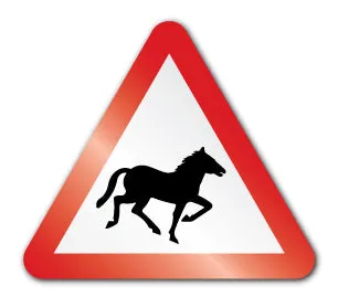 Wild horses symbol (Self Adhesive)