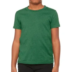 Youth Jersey T-shirt (Heather Grass Green)