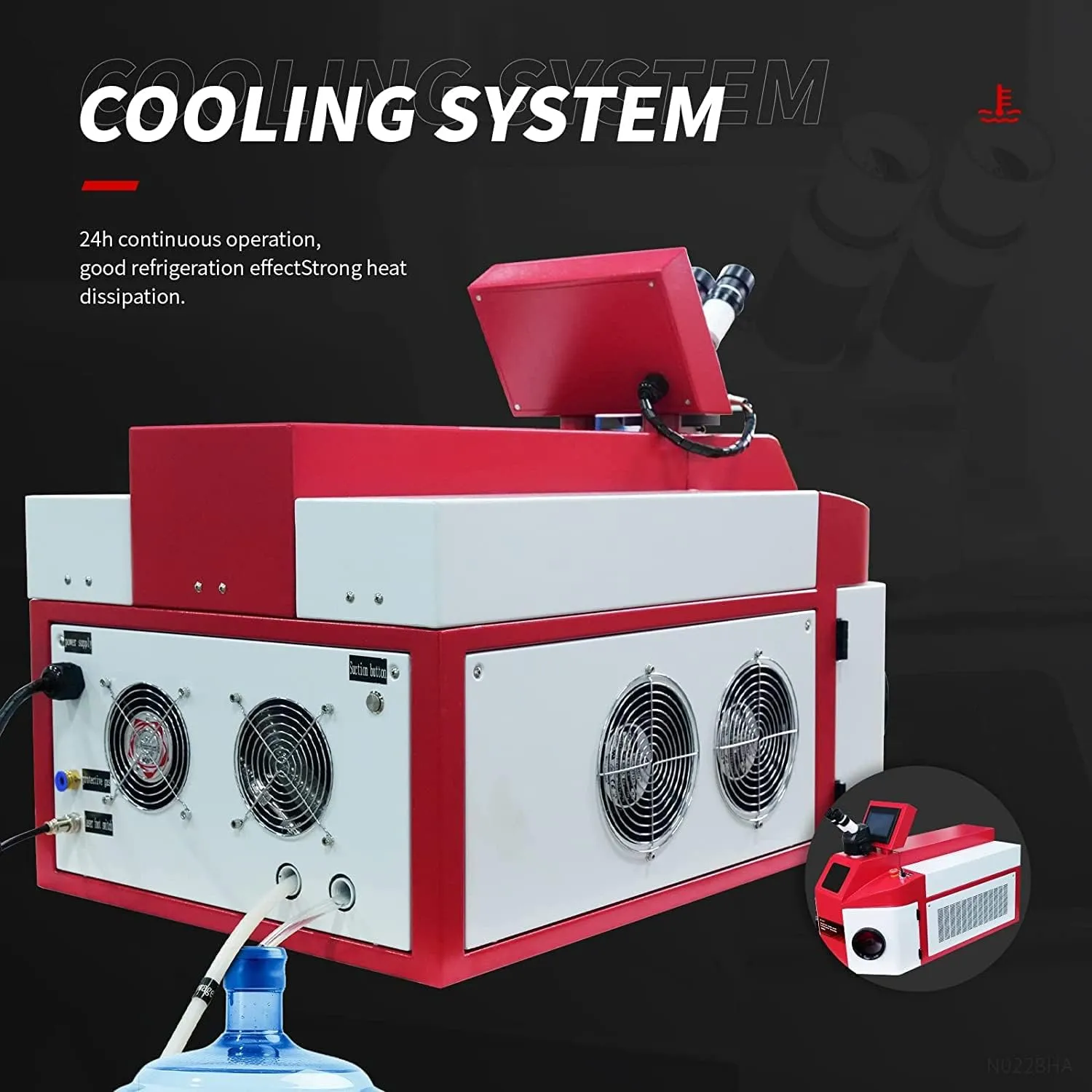 ZAC 150W Jewelry Laser Welder with CCD 220V Laser Welding for Jewelry 40J Gold and Silver Soldering Machine US Stock
